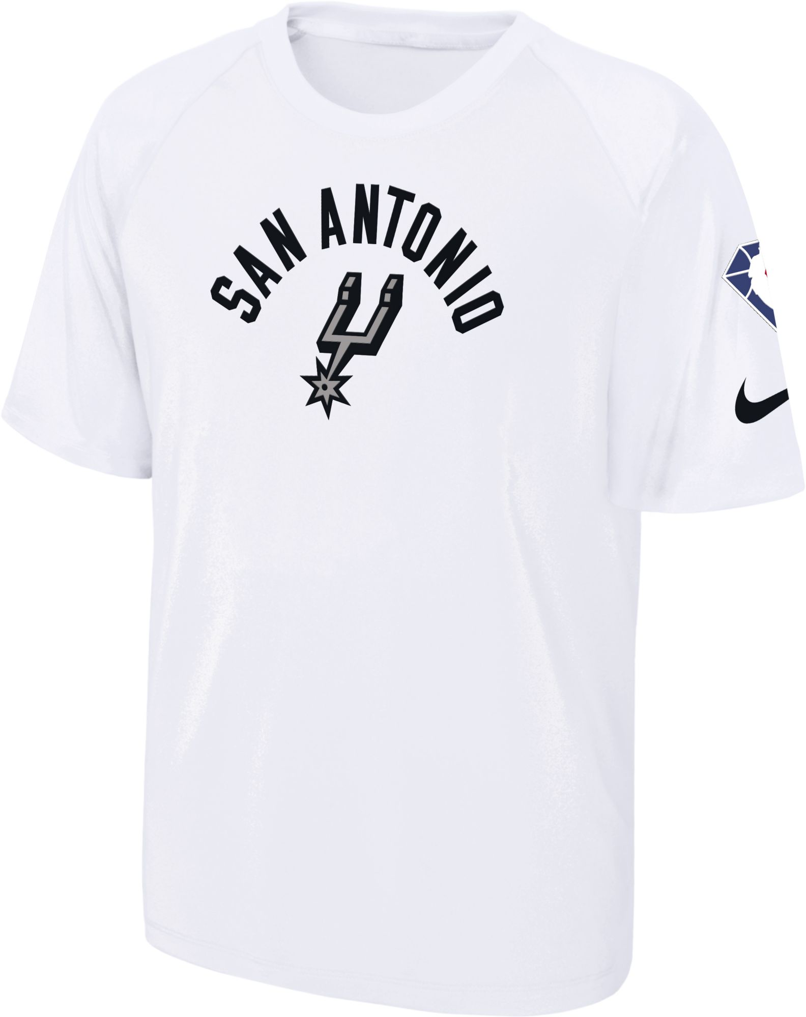 Dick's Sporting Goods Nike Youth Full Roster San Antonio Spurs Black  Dri-FIT Swingman Jersey