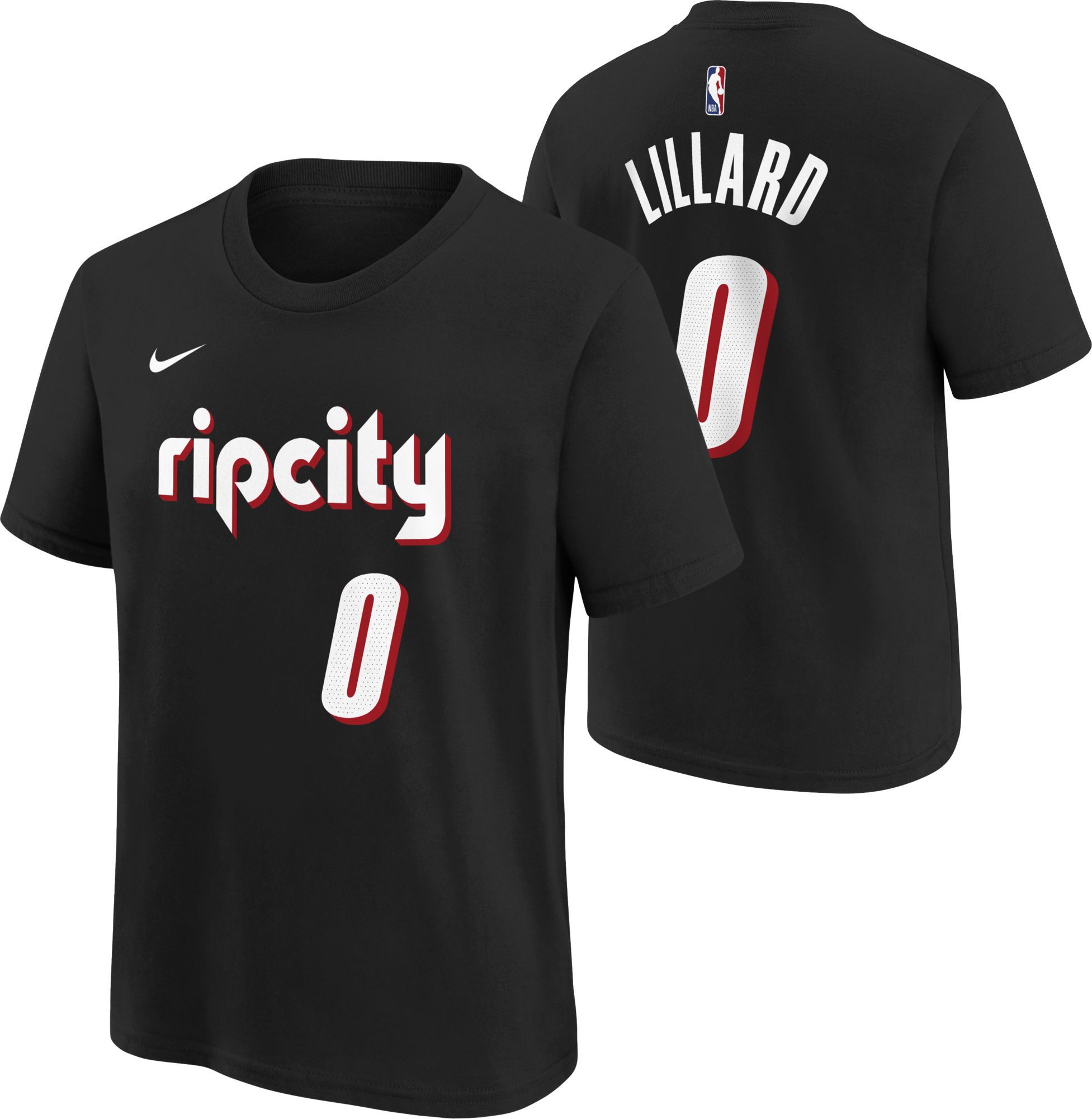 Nike Portland Trailblazers Rip City Edition Jersey Damian Lillard #0