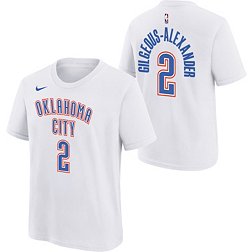 Nike Youth Oklahoma City Thunder Shai Gilgeous-Alexander #2 White T-Shirt