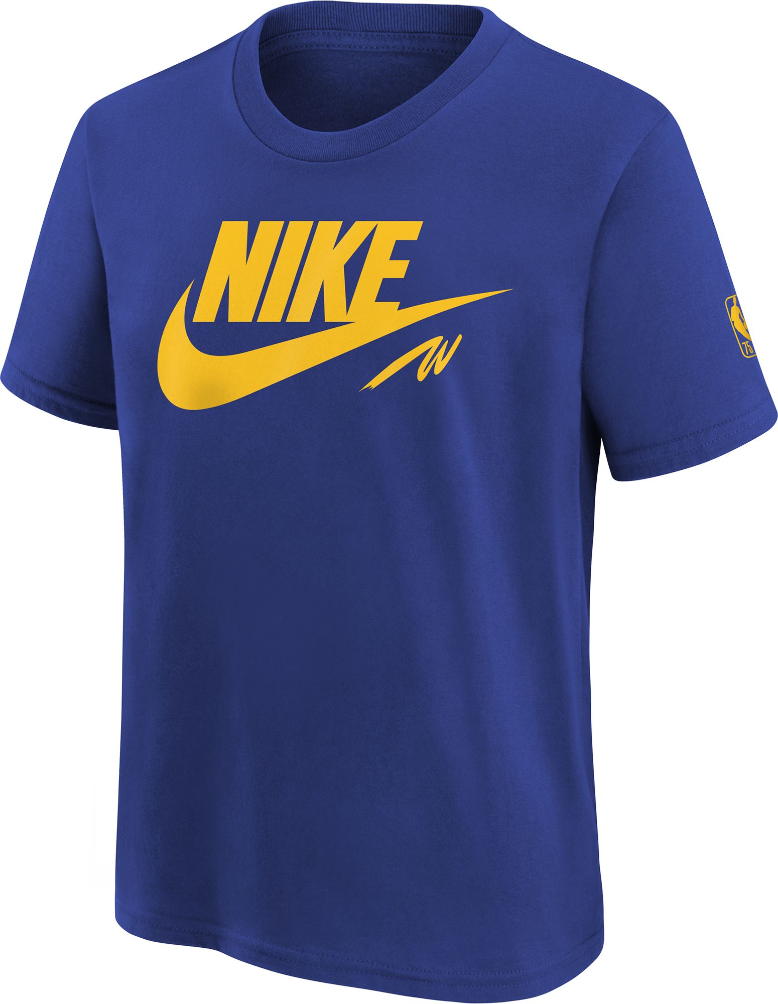 Nike blue and yellow shirt on sale