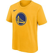 Nike Youth Golden State Warriors Yellow Logo T-Shirt