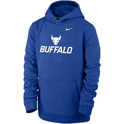 Nike Youth Buffalo Bulls Blue Club Fleece Pullover Hoodie