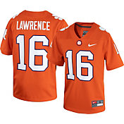 Nike Youth Clemson Tigers Trevor Lawrence #16 Orange Football Jersey