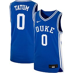 Nike Youth Duke Blue Devils Jayson Tatum #0 Duke Blue Replica Basketball Jersey