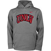 Nike Youth UNLV Rebels Grey Therma Pullover Hoodie