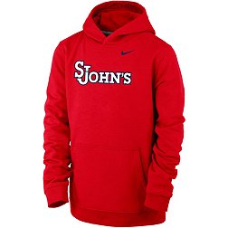 Nike Youth St. John's Red Storm Red Club Fleece Pullover Hoodie