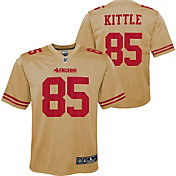 Nike Youth San Francisco 49ers George Kittle #85 Gold Game Jersey