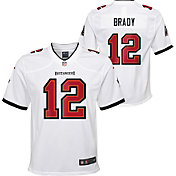 Nike Youth Tampa Bay Buccaneers Tom Brady #12 White Game Jersey