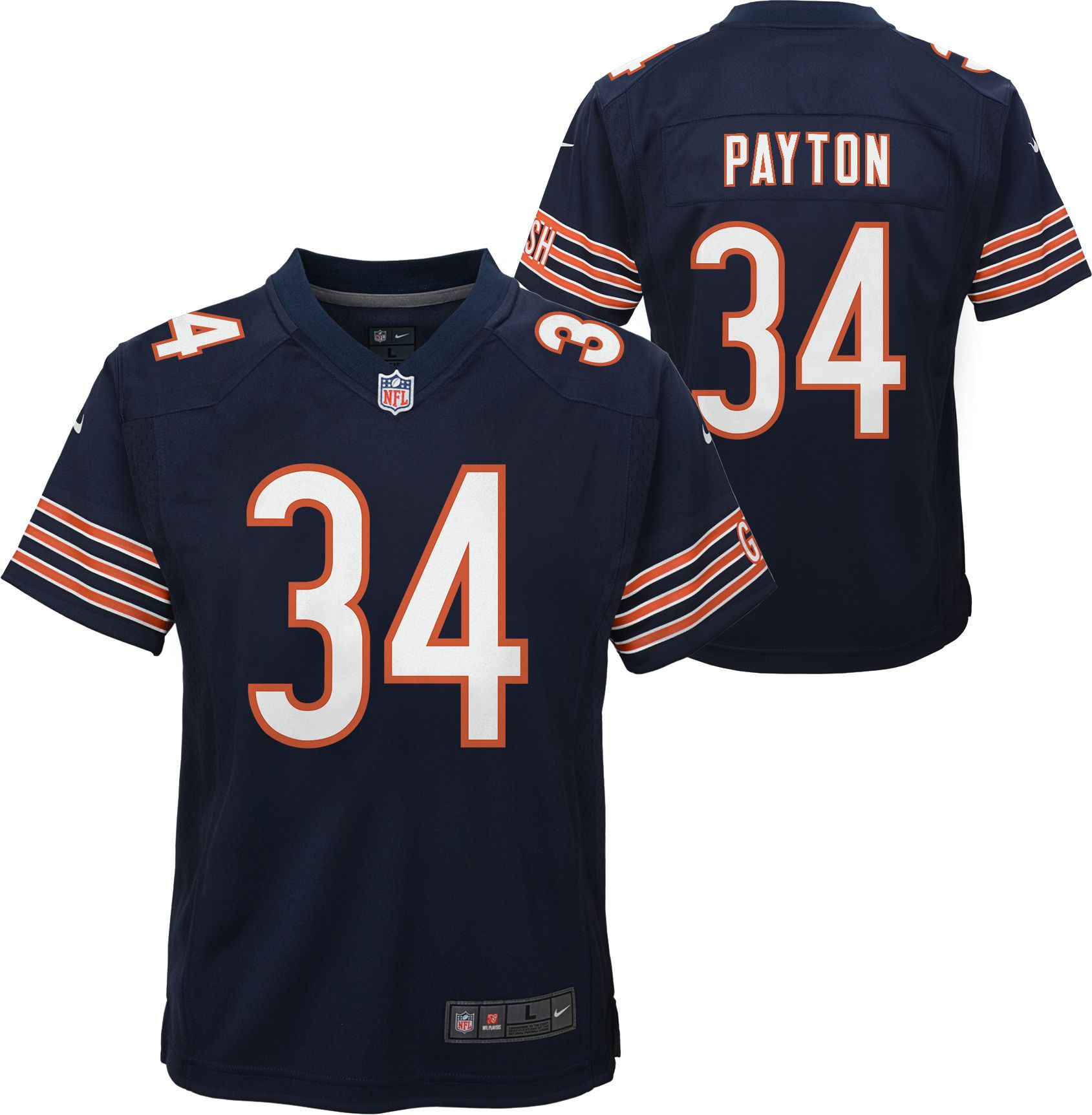 Nike Chicago Bears No34 Walter Payton Pink Women's Be Luv'd Stitched NFL Elite Jersey