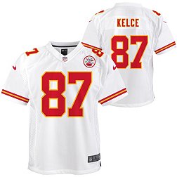 Nike Youth Kansas City Chiefs Travis Kelce #87 White Game Jersey