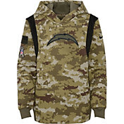 Nike Youth Los Angeles Chargers Salute to Service Camouflage Hoodie