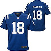 Nike Youth Indianapolis Colts Peyton Manning #18 Navy Game Jersey