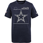 Nike Youth Dallas Cowboys Sideline Legend Velocity Navy T-Shirt