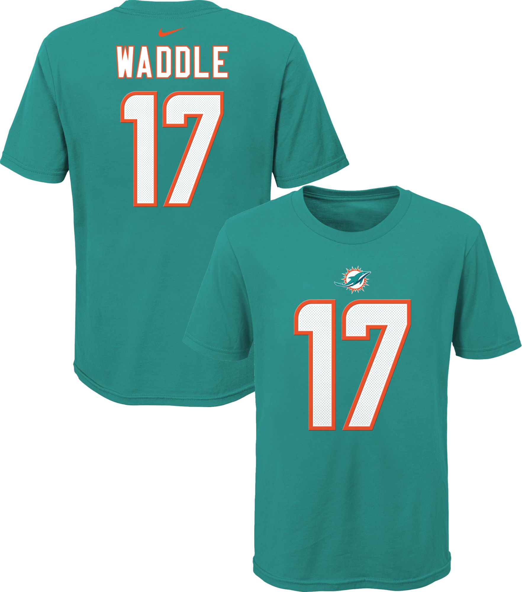 Jaylen Waddle Autographed Miami Dolphins (Teal #17) Nike Game Jersey -  Fanatics