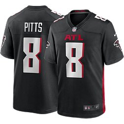 Nike Youth Atlanta Falcons Kyle Pitts #8 Black Game Jersey