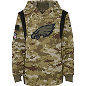 Nike Youth Philadelphia Eagles Salute to Service Camouflage Hoodie