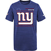Nike Youth New York Giants Sideline Legend Velocity Blue T-Shirt