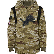 Nike Youth Detroit Lions Salute to Service Camouflage Hoodie