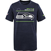 Nike Youth Seattle Seahawks Sideline Legend Velocity Navy T-Shirt