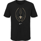 Nike Youth New Orleans Saints Icon Black T-Shirt
