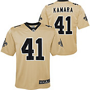 Nike Youth New Orleans Saints Alvin Kamara #41 Gold Game Jersey