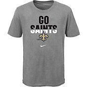 Nike Youth New Orleans Saints Local Split Grey T-Shirt