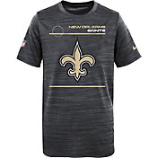 Nike Youth New Orleans Saints Sideline Legend Velocity Black T-Shirt