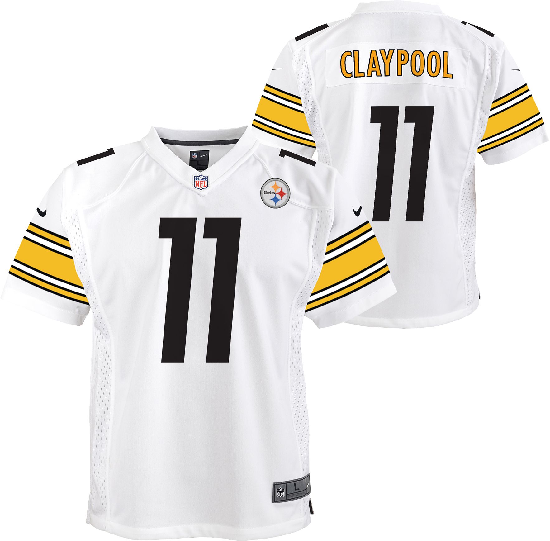 Nike Men's Pittsburgh Steelers Chase Claypool #11 Legend Black T