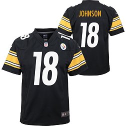 Nike Youth Pittsburgh Steelers Diontae Johnson #18 Black Game Jersey
