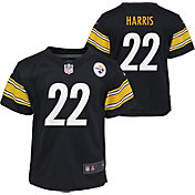 Nike Little Kid's Pittsburgh Steelers Najee Harris #22 Black Game Jersey