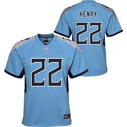 Nike Youth Tennessee Titans Derrick Henry #22 Light Blue Alternate Game Jersey