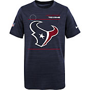 Nike Youth Houston Texans Sideline Legend Velocity Navy T-Shirt