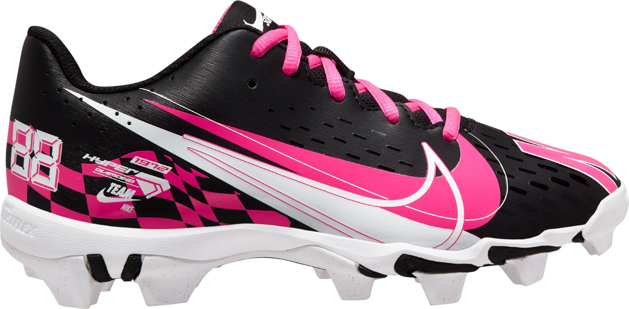 Pink nike softball clearance cleats