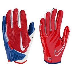 Nike Vapor Jet Buccaneers Skill Football Gloves Pewter/Red PGF902-223 Men  Size L