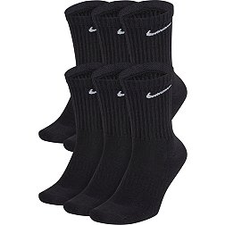 Nike Girls' Everyday Plus Cushioned Crew Socks - 3 Pack