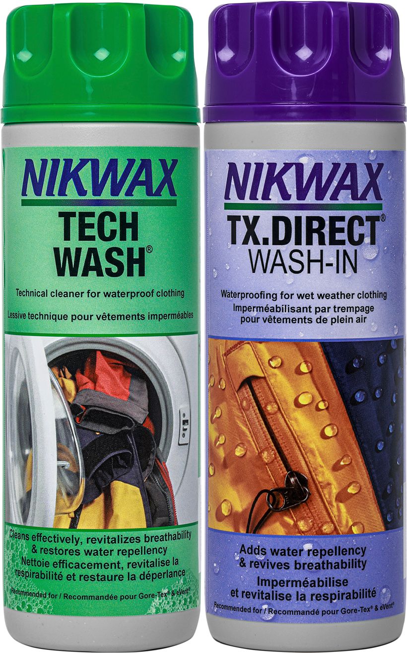 Nikwax Hardshell Clean/Waterproof DUO-Pack 2 x 300ml