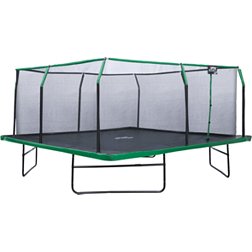 Upper Bounce 16 Foot Square Trampoline Set