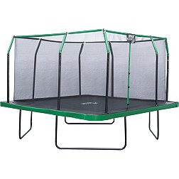 Upper Bounce 12 Foot Square Trampoline Set