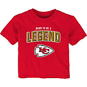 NFL Team Apparel Infant's Kansas City Chiefs Red Born 2 Be T-Shirt