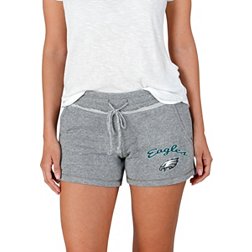 Concepts Sport Women's Philadelphia Eagles Mainstream Grey Shorts