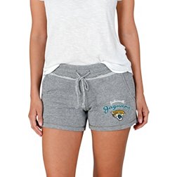 Concepts Sport Women's Jacksonville Jaguars Mainstream Grey Shorts