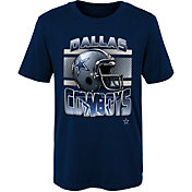 NFL Team Apparel Little Kids' Dallas Cowboys Glory Days Navy T-Shirt