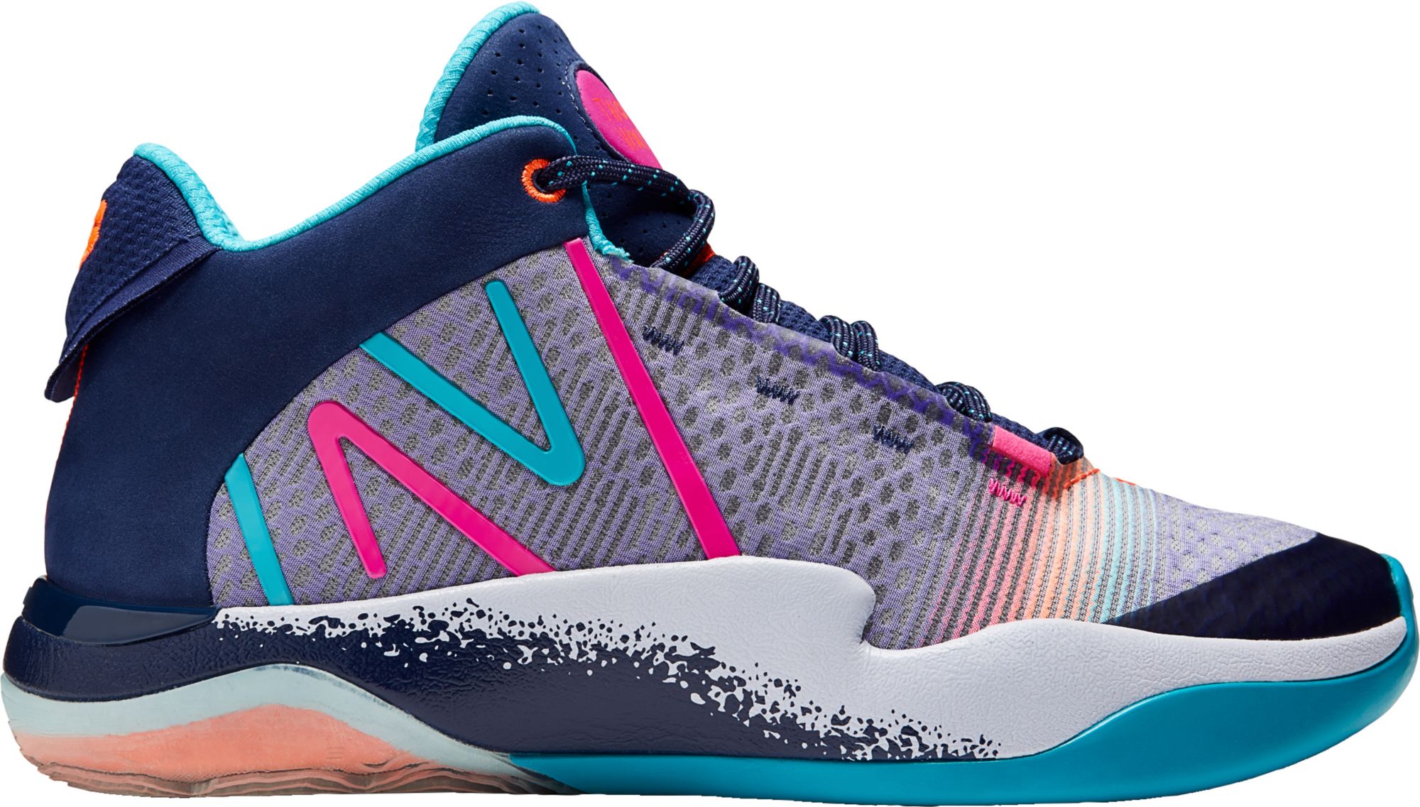 colorful basketball shoes