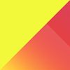 Inner Spark Matte Tennis Ball Yellow/Prizm Ruby