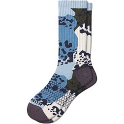 Bombas Men's Leopard Calf Socks