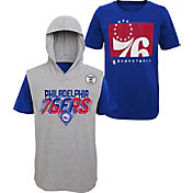 Outerstuff Little Boy's Philadelphia 76ers Blue Rad 3-in-1 T-Shirt