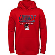 MLB Team Apparel Youth St. Louis Cardinals Red Winstreak Pullover Hoodie