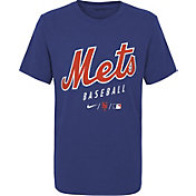 Nike Youth New York Mets Blue Early Work Performance Tri-Blend T-Shirt