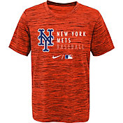 Outerstuff Youth New York Mets Velocity Orange Practice T-Shirt
