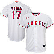 Outerstuff Youth Los Angeles Angels Shohei Ohtani #17 White Cool Base Jersey
